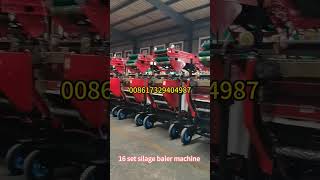 16 set silage baler machine [upl. by Baniez]