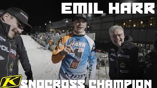 Snocross  Emil Harr Takes 2024 ISOC Pro Class Championship [upl. by Busiek90]