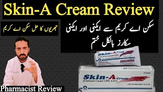 SkinA cream Uses and side effects review  Tretenoin 005  cream review  Skin A cream benefits [upl. by Viki23]