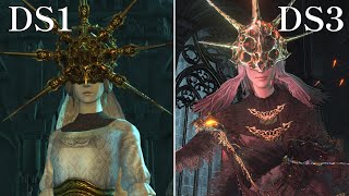 InDepth Gwyndolin Comparison DS1 vs DS3 [upl. by Cowan986]