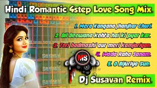 Hindi Romantic 4step Love Song Mix  Old Hindi Dj songSusovan Remix💥🔰 [upl. by Gaillard774]