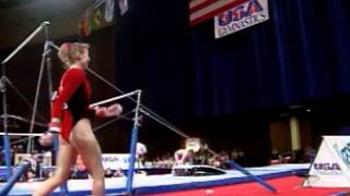 Svetlana Boginskaya  Uneven Bars  1996 McDonalds American Cup [upl. by Ahsinaj]