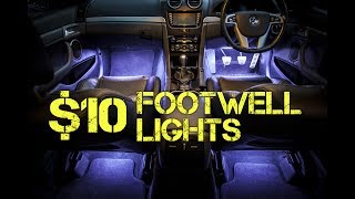 How to Install Footwell Lights [upl. by Sandstrom656]