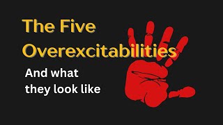 The Five Overexcitabilities what do the five forms of intensity look like [upl. by Ute]