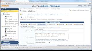 How to configure a secure network using Access Guardian and ClearPass Policy Manager Part 1 [upl. by Etnom]