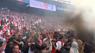 PEC Zwolle  AFC Ajax Pyro 20042014 [upl. by Nnylyram250]