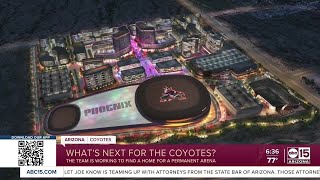 Coyotes post renderings of planned arena entertainment district amid north Phoenix land bid [upl. by Tayyebeb]