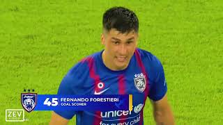 Fernando Forestieri Debut Match vs KL CITY FC [upl. by Eiramrefinnej]