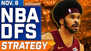 NBA DFS Strategy Friday 11824  DraftKings amp FanDuel NBA Lineup Picks [upl. by Nafets549]