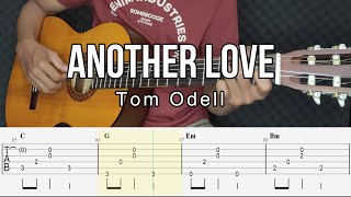 Tom Odell  Another Love Fingerstyle Guitar  Tab  Chords  Lyrics [upl. by Olatha]