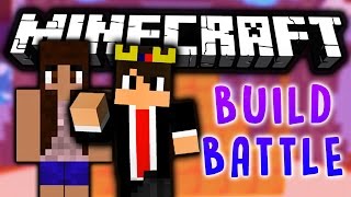 Funny Minecraft Build Battle with Yammy [upl. by Lebasile]