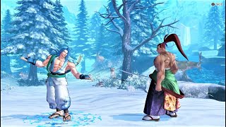 Kazama Sogetsu vs Kibagami Genjuro Hardest AI  Samurai Shodown [upl. by Gnaoh]