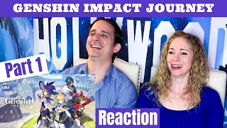 Genshin Impact All Cutscenes Reaction  Part 1 [upl. by Spear]