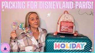 Pack With Me Packing For Disneyland Paris Vlog September October 2024 Travel Vlog Disney Bounds [upl. by Suiluj]