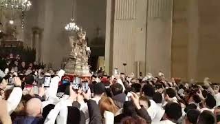 SantAgata 2019 luscita della Patrona alla Messa dellAurora [upl. by Aiela955]