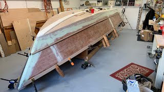 Building Plywood Boat Ep 13 [upl. by Ygiaf438]