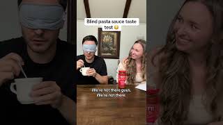 Blind pasta sauce teste test [upl. by Firmin]