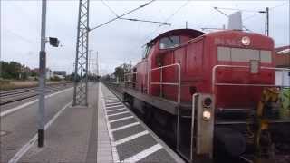 Zugverkehr in Delitzsch oberer und unterer Bahnhof [upl. by Mikahs]