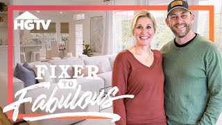 Dull Space Renovates into Dream Home  Fixer to Fabulous  HGTV [upl. by Heidi]