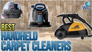 9 Best Handheld Carpet Cleaners 2018 [upl. by Aiyekal]