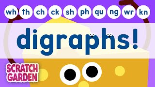 Digraphs  Top Ten English Digraphs  Phonics are Fun [upl. by Viole906]