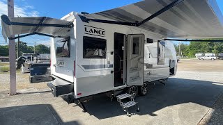 PERFECT Tailgating Travel Trailer 2023 Lance 2075  Tailgate pkg Solar Lithium Inverter amp More [upl. by Haimirej]