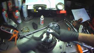 VW A5 BRM Alternator Clutch Pulley Replacement [upl. by Euqirdor378]