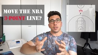 How Far Should the NBA 3Point Line Actually Be [upl. by Bloomer]