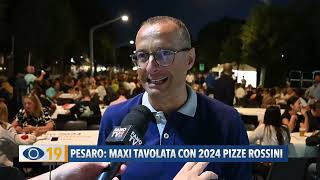 Pesaro maxi tavolata con 2024 pizze Rossini [upl. by Osner]