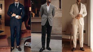 HOW To STYLE MENS SUITS And BLAZERS  PART 2 [upl. by Yrrak629]