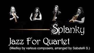 Splanky  Jazz For Quartet medley [upl. by Notnerb484]