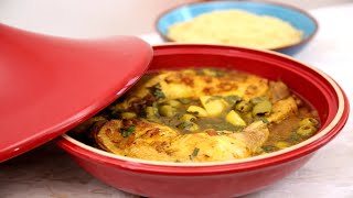 Recette  Véritable tajine poulet olives et citrons confits et huile dargan [upl. by Princess]