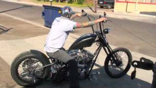 The Dark Ride is Test Driven by Matt Beal  Road Rage Performance Custom Choppers and Motorcycles [upl. by Lurette57]