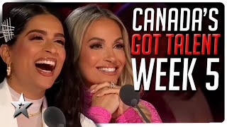 Canadas Got Talent 2024  Week 5 ALL AUDITIONS [upl. by Rochus]