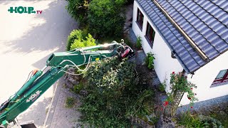 Hecke schneiden mit CutWheel [upl. by Nnyled]