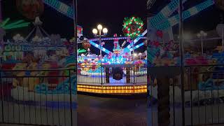 Sleigh ride  Christmas by the sea 2024 blackpool christmas funfair [upl. by Adore]