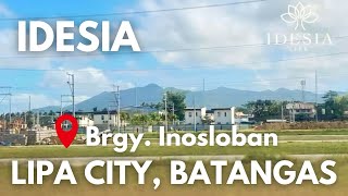 BRGY INOSLOBAN LIPA CITY BATANGAS  IDESIA LIPA [upl. by Leidba596]