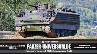 Schützenpanzer 6389 amp M113  Live Demonstration  Panzerweekend FullReuenthal 2023 [upl. by Klos]