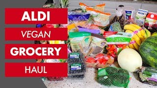 ALDI Vegan Grocery Haul The Whole Food Plant Based Cooking Show [upl. by Carena]