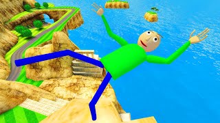 Baldis Basics Ragdolls Fall GMOD Episode 175 [upl. by Notsuh]