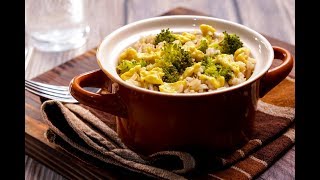 Cheesy Broccoli and Brown Rice Pilaf [upl. by Roselani]