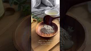 Use Bentonite Clay to detox hair and skin diy foryou shorts ayurveda [upl. by Aber80]