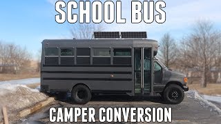 College Dropout Converts an OLD SCHOOL BUS into the ULTIMATE ADVENTURE VEHICLE [upl. by Suollecram]