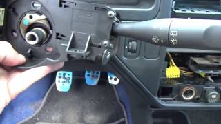 How to disassemble peugeot 106 dashboard  Heater matrix radiator replacement part1 [upl. by Sperling]