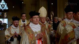 Solemn Pontifical High Mass at the Throne Abp Pozzo Extraordinary Form Latin Mass Pontifikalamt [upl. by Hinch]