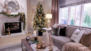 Christmas Livingroom Decorate With Me [upl. by Nai]