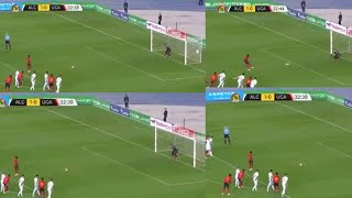 Farouk Miya penalty miss vs Algeria  Algeria Vs Uganda Cranes Post Match Analysis [upl. by Nerej153]