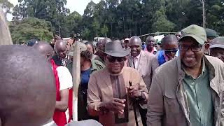 Aden Duale recieved at Kaberua in Mt Elgon [upl. by Eentirb]