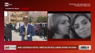 Strage familiare a Nuoro uccide moglie e due figli  Ore 14 del 25092024 [upl. by Necaj868]