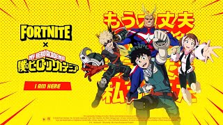 Fortnite x My Hero Academia Free Rewards Item Shop Dekus Mythic amp MORE [upl. by Stranger]